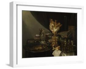 Still Life with a Nautilus Cup, C. 1645-Gerrit Willemsz Heda-Framed Giclee Print