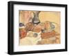 Still Life with a Pitcher and Fruit; Nature Morte a La Cruche Et Aux Fruits, C.1899-Paul Gauguin-Framed Giclee Print