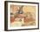 Still life with a Pitcher and Fruit-Paul Gauguin-Framed Giclee Print