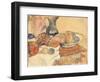 Still life with a Pitcher and Fruit-Paul Gauguin-Framed Giclee Print