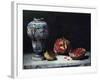 Still Life with a Pomegranate-Théodule Augustin Ribot-Framed Giclee Print