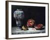 Still Life with a Pomegranate-Théodule Augustin Ribot-Framed Giclee Print