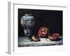 Still Life with a Pomegranate-Théodule Augustin Ribot-Framed Giclee Print