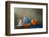 Still Life with a Pumpkin-null-Framed Premium Giclee Print