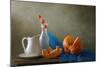 Still Life with a Pumpkin-null-Mounted Art Print