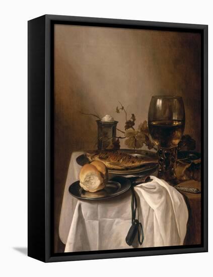 Still Life with a Roemer, 1644-Pieter Claesz-Framed Stretched Canvas