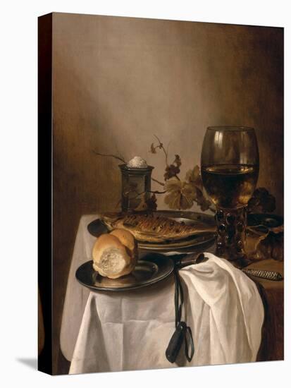 Still Life with a Roemer, 1644-Pieter Claesz-Stretched Canvas