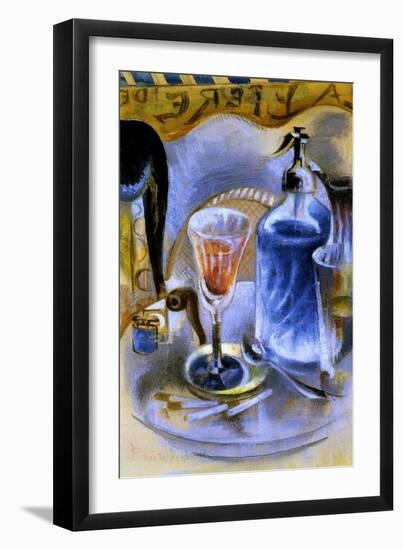 Still Life with a Siphon, C.1930-Preston Dickinson-Framed Giclee Print