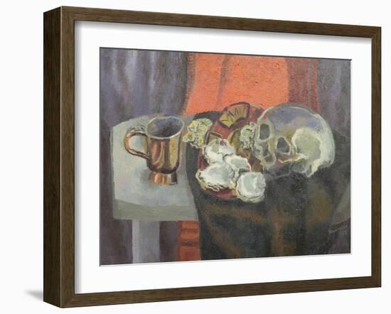 Still Life with a Skull, 1962-Glyn Morgan-Framed Giclee Print