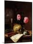 Still Life with a Skull-E. Letellier-Mounted Giclee Print