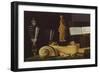 Still Life with a Statuette and Shells, C.1630 (Oil on Panel)-Sebastian Stoskopff-Framed Giclee Print