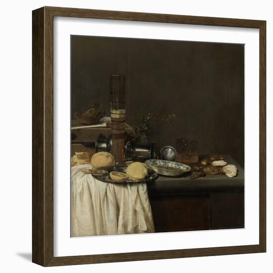 Still Life with a Tall Beer Glass, 1647-Jan Jansz. van de Velde-Framed Giclee Print