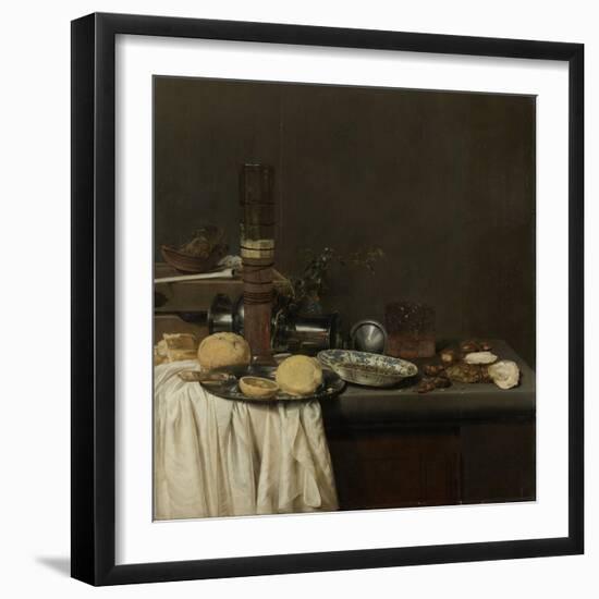 Still Life with a Tall Beer Glass, 1647-Jan Jansz. van de Velde-Framed Giclee Print