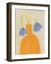 Still Life with a Vase and Two Flowers-Alisa Galitsyna-Framed Photographic Print