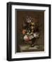 Still Life with a Vase of Flowers and a Dead Frog, Jacob Marrel-Jacob Marrel-Framed Art Print