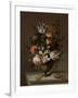 Still Life with a Vase of Flowers and a Dead Frog, Jacob Marrel-Jacob Marrel-Framed Art Print