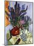 Still Life with a Vase of Flowers-Ernst Ludwig Kirchner-Mounted Giclee Print