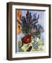 Still Life with a Vase of Flowers-Ernst Ludwig Kirchner-Framed Giclee Print