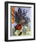 Still Life with a Vase of Flowers-Ernst Ludwig Kirchner-Framed Giclee Print