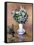 Still Life with a Vase of Lilac, 1883-Gustave Caillebotte-Framed Stretched Canvas