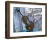 Still Life with a Violin, 1918-Kuz'ma Petrov-Vodkin-Framed Giclee Print