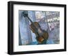 Still Life with a Violin, 1918-Kuz'ma Petrov-Vodkin-Framed Giclee Print