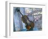 Still Life with a Violin, 1918-Kuz'ma Petrov-Vodkin-Framed Giclee Print