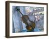 Still Life with a Violin, 1918-Kuz'ma Petrov-Vodkin-Framed Giclee Print