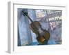 Still Life with a Violin, 1918-Kuz'ma Petrov-Vodkin-Framed Giclee Print