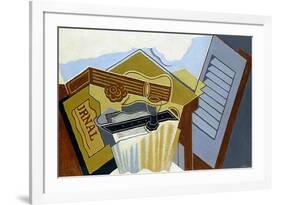 Still Life with a White Cloud-Juan Gris-Framed Giclee Print