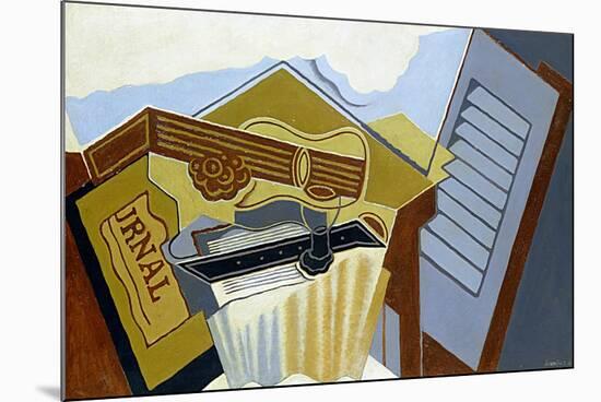 Still Life with a White Cloud-Juan Gris-Mounted Giclee Print