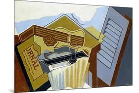 Still Life with a White Cloud-Juan Gris-Mounted Giclee Print