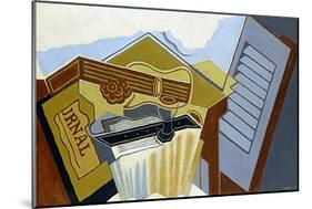 Still Life with a White Cloud-Juan Gris-Mounted Giclee Print