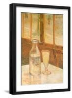 Still Life with Absinthe, 1887-Vincent van Gogh-Framed Giclee Print