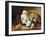 Still Life with an Urn and Mums-Eugene Henri Cauchois-Framed Giclee Print