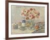 Still Life with Anemones-Paul Mathieu-Framed Giclee Print