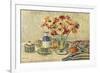 Still Life with Anemones-Paul Mathieu-Framed Giclee Print