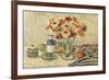 Still Life with Anemones-Paul Mathieu-Framed Giclee Print