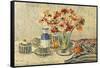 Still Life with Anemones-Paul Mathieu-Framed Stretched Canvas