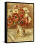 Still Life with Anemones-Pierre-Auguste Renoir-Framed Stretched Canvas