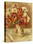 Still Life with Anemones-Pierre-Auguste Renoir-Stretched Canvas