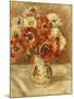 Still Life with Anemones-Pierre-Auguste Renoir-Mounted Giclee Print