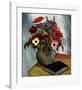 Still life with Anenomes-Auguste Macke-Framed Giclee Print