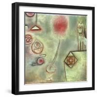 Still Life with Animal Statuette-Paul Klee-Framed Giclee Print