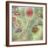 Still Life with Animal Statuette-Paul Klee-Framed Giclee Print