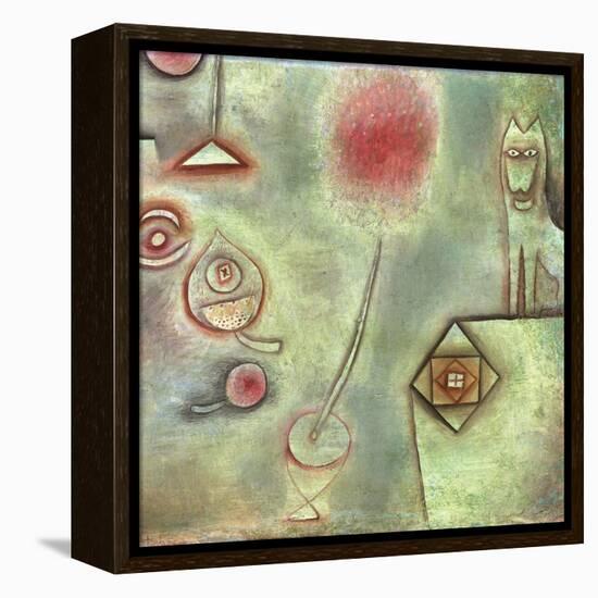 Still Life with Animal Statuette-Paul Klee-Framed Stretched Canvas