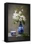 Still Life with Apple Flowers-Marta Teron-Framed Stretched Canvas