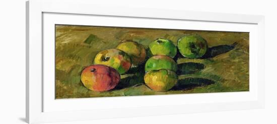 Still Life with Apples, 1878-Paul Cézanne-Framed Giclee Print