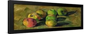 Still Life with Apples, 1878-Paul Cézanne-Framed Giclee Print