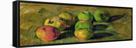 Still Life with Apples, 1878-Paul Cézanne-Framed Stretched Canvas